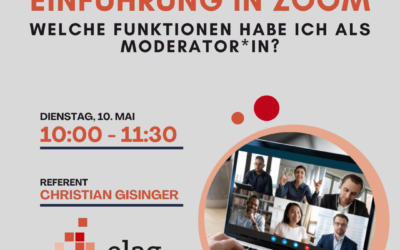 Einführung in Zoom – Welche Funktionen habe ich als Moderator*in
