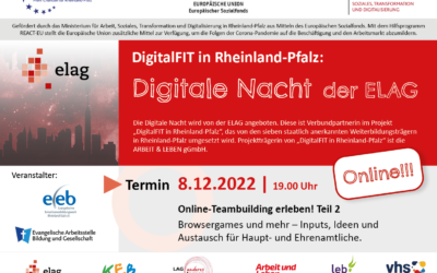 Digitale Nacht der ELAG
